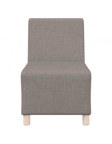 Divano Sedia Tortora 55 cm in Tessuto