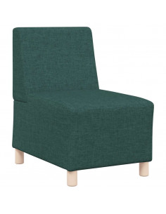 Divano Sedia Verde Scuro 55 cm in Tessuto 2