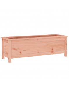 Fioriera Rialzata Giardino 119,5x40x39cm Legno Massello Douglas