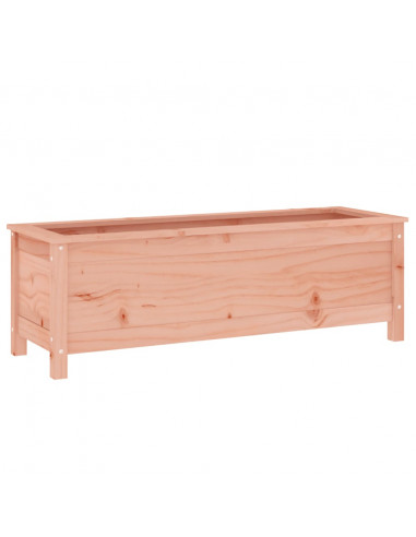 Fioriera Rialzata Giardino 119,5x40x39cm Legno Massello Douglas