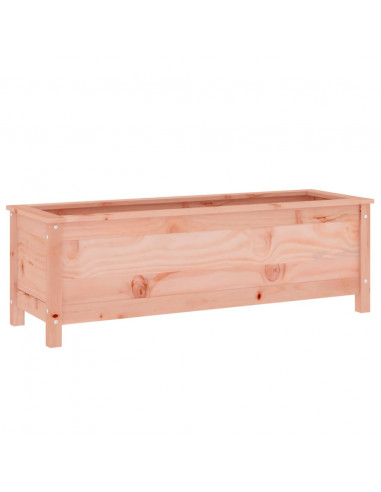 Fioriera Rialzata Giardino 119,5x40x39cm Legno Massello Douglas