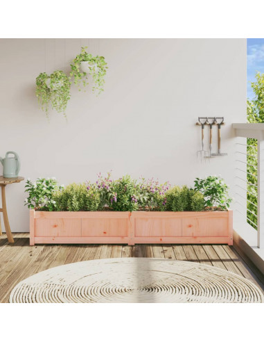 Fioriera da Giardino 180x31x31 cm in Legno Massello di Douglas