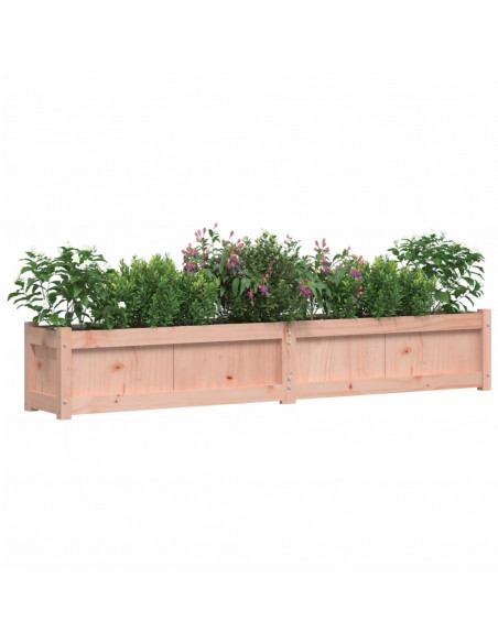 Fioriera da Giardino 180x31x31 cm in Legno Massello di Douglas
