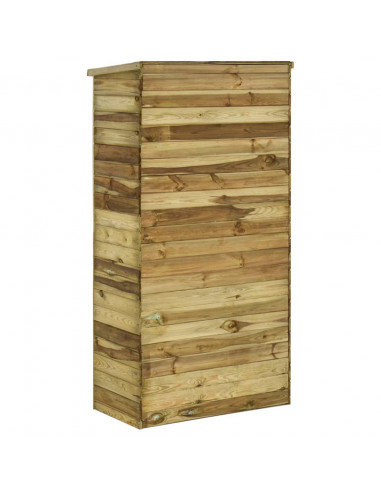 Capanno per Attrezzi in Legno di Pino 85x48x177 cm