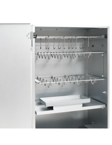 Forno Affumicatore BBQ Generatore Fumo Freddo Acciaio Zincato