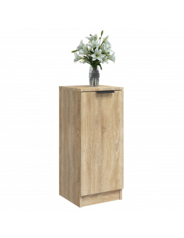 Credenza Rovere Sonoma 30x30x70 cm in Legno Multistrato