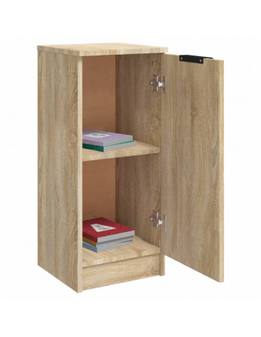 Credenza Rovere Sonoma 30x30x70 cm in Legno Multistrato