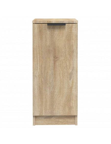 Credenza Rovere Sonoma 30x30x70 cm in Legno Multistrato