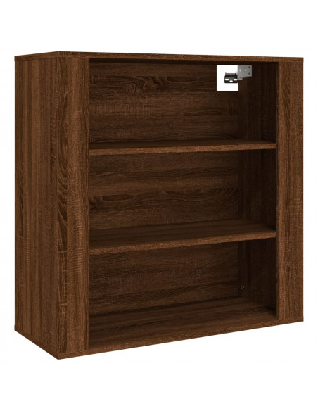 Credenza Rovere Marrone in Legno Multistrato