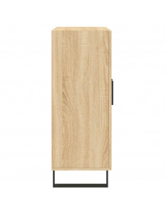 Credenza Rovere Sonoma 69,5x34x90 cm in Legno Multistrato