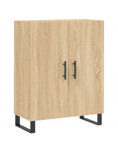 Credenza Rovere Sonoma 69,5x34x180 cm in Legno Multistrato