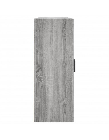 Mobile a Parete Grigio Sonoma 69,5x34x90 cm