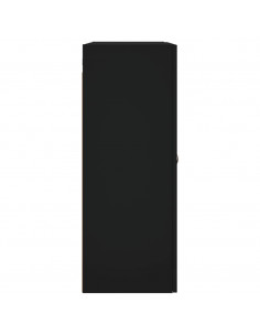 Mobile a Parete Nero 69,5x34x90 cm 2