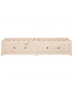 Dormeuse 90x190 cm Single in Legno Massello di Pino 2