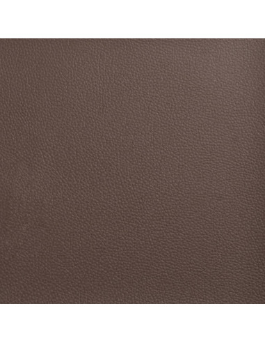 Giroletto con Testiera Marrone 200x200 cm in Similpelle