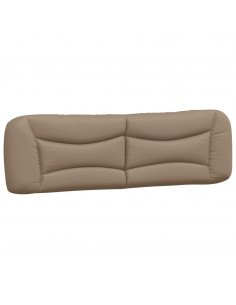 Giroletto con Luci LED Cappuccino 180x200 cm in Similpelle 2