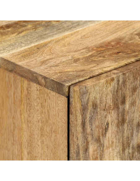 Mobile Lavabo da Bagno 62x33x58cm in Legno Massello di Mango