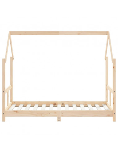 Giroletto per Bambini 80x160 cm in Legno Massello di Pino