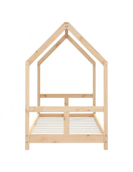 Giroletto per Bambini 80x160 cm in Legno Massello di Pino