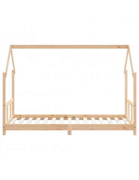 Giroletto per Bambini 90x190 cm in Legno Massello di Pino