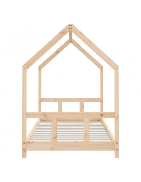 Giroletto per Bambini 90x190 cm in Legno Massello di Pino