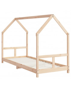 Giroletto per Bambini 80x200 cm in Legno Massello di Pino 2