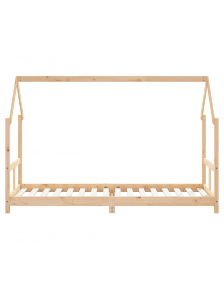 Giroletto per Bambini 80x200 cm in Legno Massello di Pino