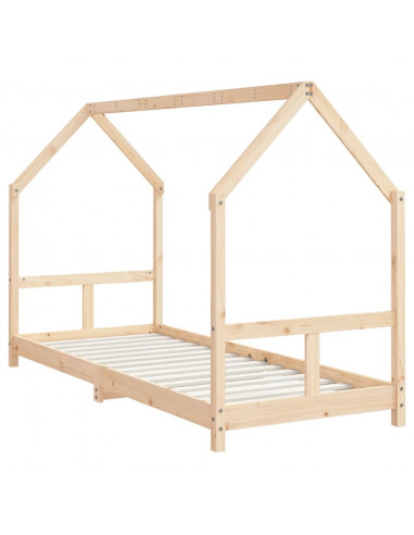 Giroletto per Bambini 80x200 cm in Legno Massello di Pino