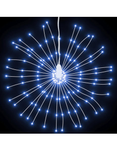 Illuminazione di Natale Galassia 140 LED Bianco Freddo 17 cm 2