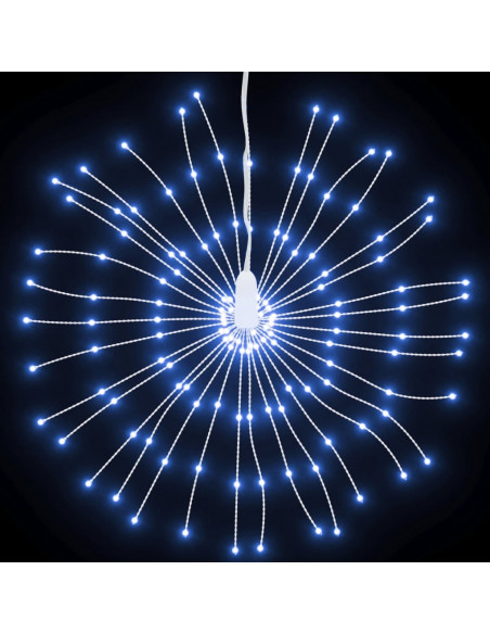 Illuminazione di Natale Galassia 140 LED Bianco Freddo 17 cm