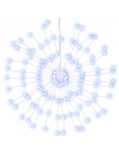 Illuminazioni di Natale Galassia 140 LED 2pz Bianco Freddo 17cm