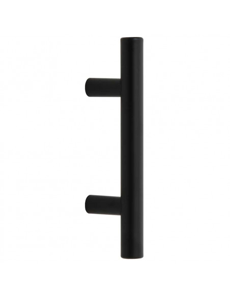 Maniglie per Mobili 10pz Nere 64mm in Acciaio Inox