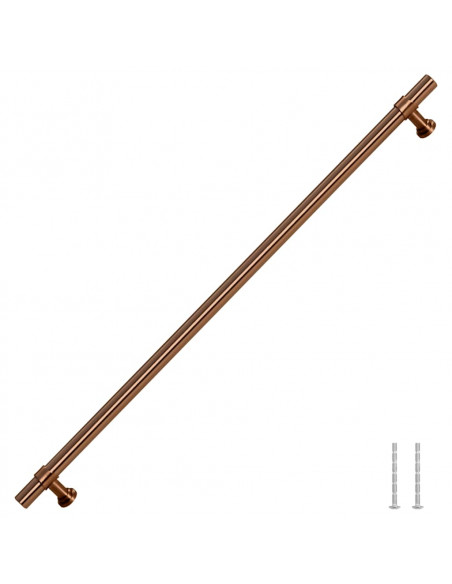 Maniglie per Mobili 5pz Bronzo 320mm in Acciaio Inox