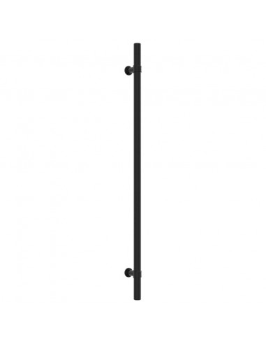 Maniglie per Mobili 20 pz Nere 320 mm in Acciaio Inox