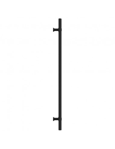 Maniglie per Mobili 20 pz Nere 320 mm in Acciaio Inox