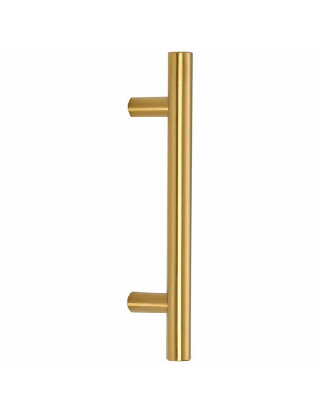 Maniglie per Mobili 10pz Oro 96mm in Acciaio Inox