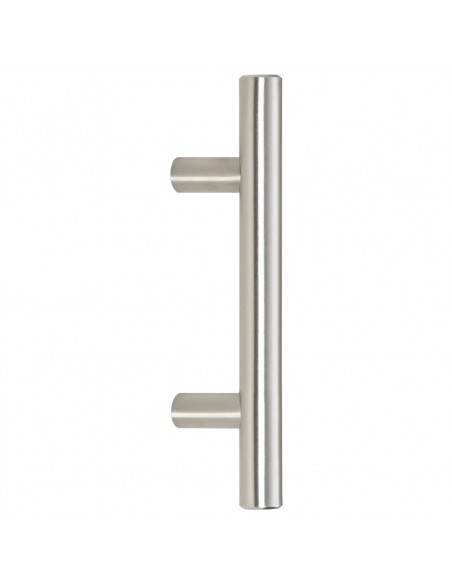 Maniglie per Mobili 10pz Argento 64mm in Acciaio Inox