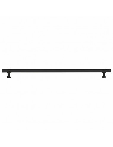 Maniglie per Mobili 5pz Nere 320mm in Acciaio Inox