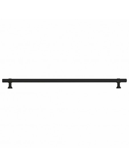 Maniglie per Mobili 5pz Nere 320mm in Acciaio Inox
