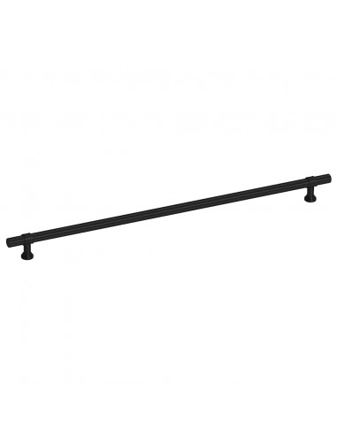 Maniglie per Mobili 5pz Nere 320mm in Acciaio Inox