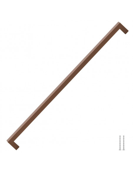 Maniglie per Mobili 5pz Bronzo 480mm in Acciaio Inox