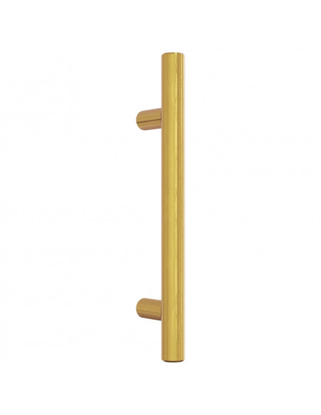 Maniglie per Mobili 20 pz Oro 96 mm in Acciaio Inox