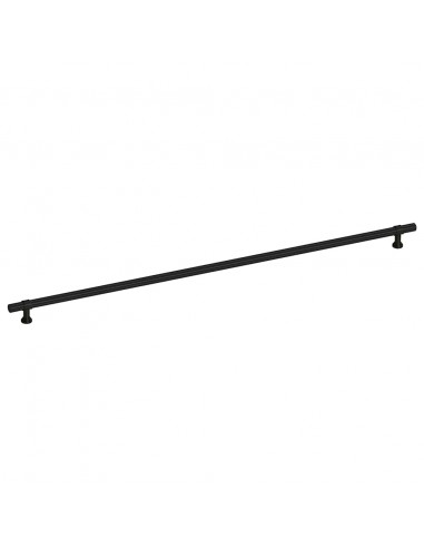 Maniglie per Mobili 5pz Nere 480mm in Acciaio Inox