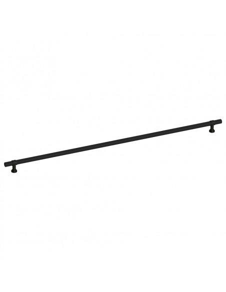 Maniglie per Mobili 5pz Nere 480mm in Acciaio Inox