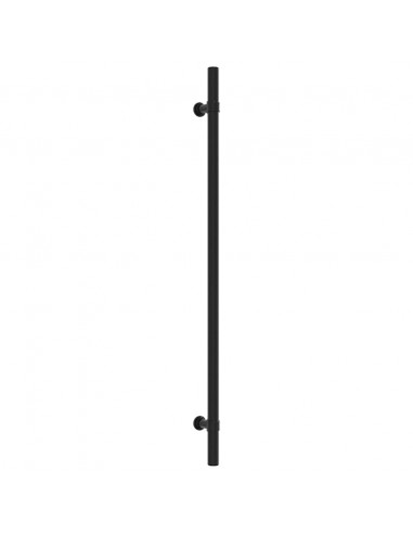 Maniglie per Mobili 20 pz Nere 320 mm in Acciaio Inox