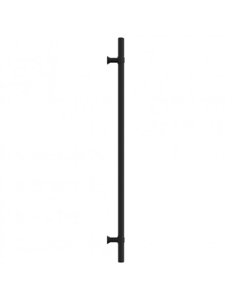 Maniglie per Mobili 20 pz Nere 320 mm in Acciaio Inox