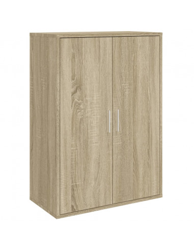 Credenze 2 pz Rovere Sonoma 60x31x84 cm in Legno Multistrato