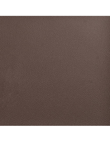 Giroletto con Testiera Marrone 200x200 cm in Similpelle