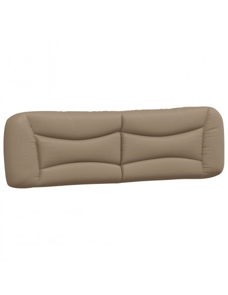 Letto con Materasso Cappuccino 180x200cm Similpelle