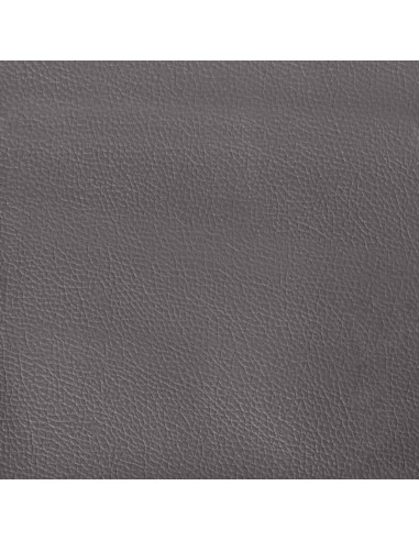 Giroletto con Testiera Grigio 200x200 cm in Similpelle